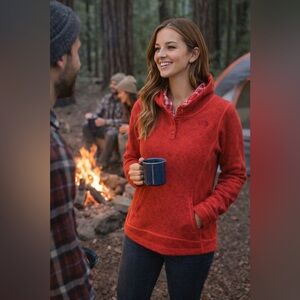 North Face Women’s Crescent Sunset Rambutan Hoodie